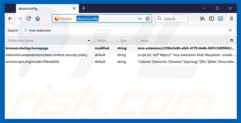 Removing hp.myway.com from Mozilla Firefox default search engine