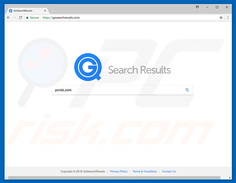 gosearchresults.com browser hijacker