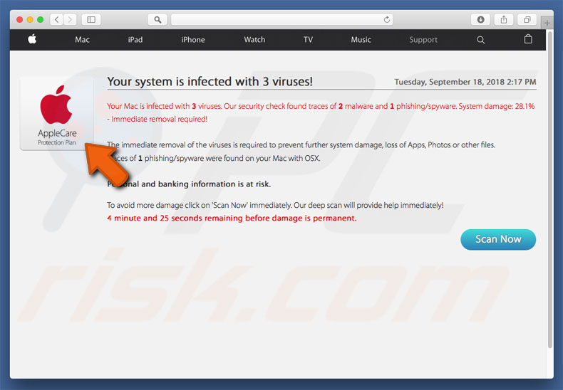 AppleCare Protection Plan scam