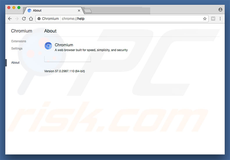 Chromium adware