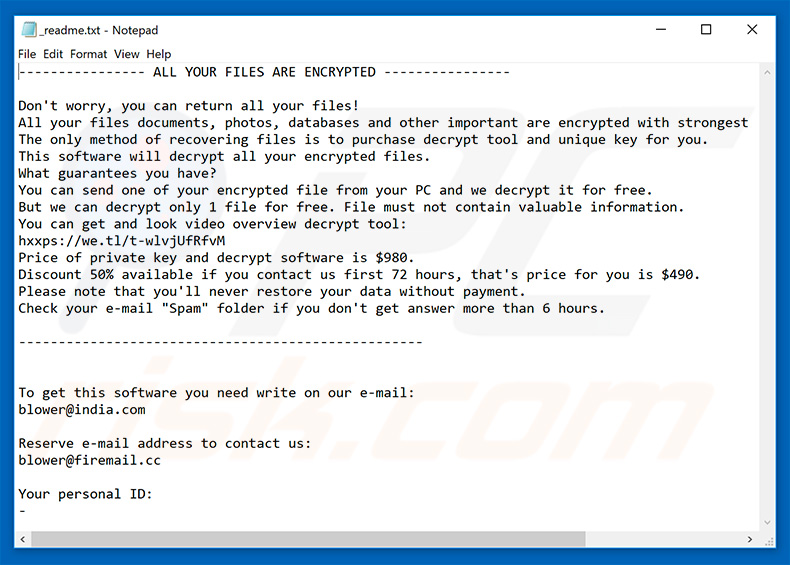 Promos decrypt instructions