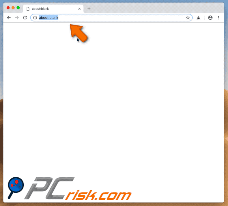 Safari Redirect Virus browser hijacker on a Mac computer