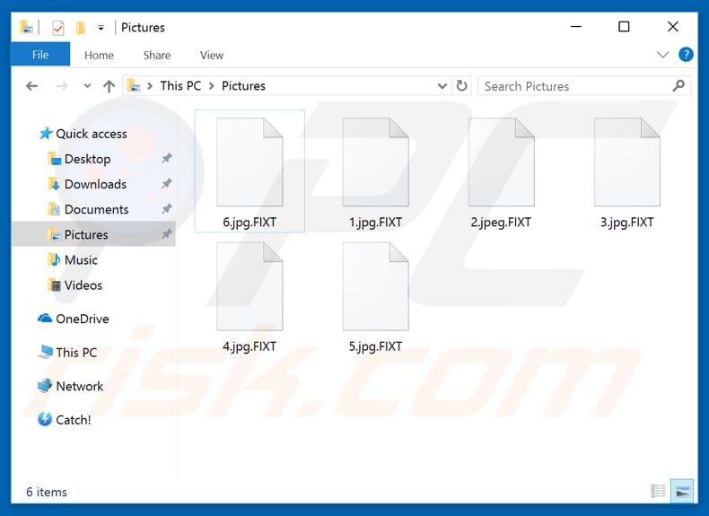 Files encrypted by Seon