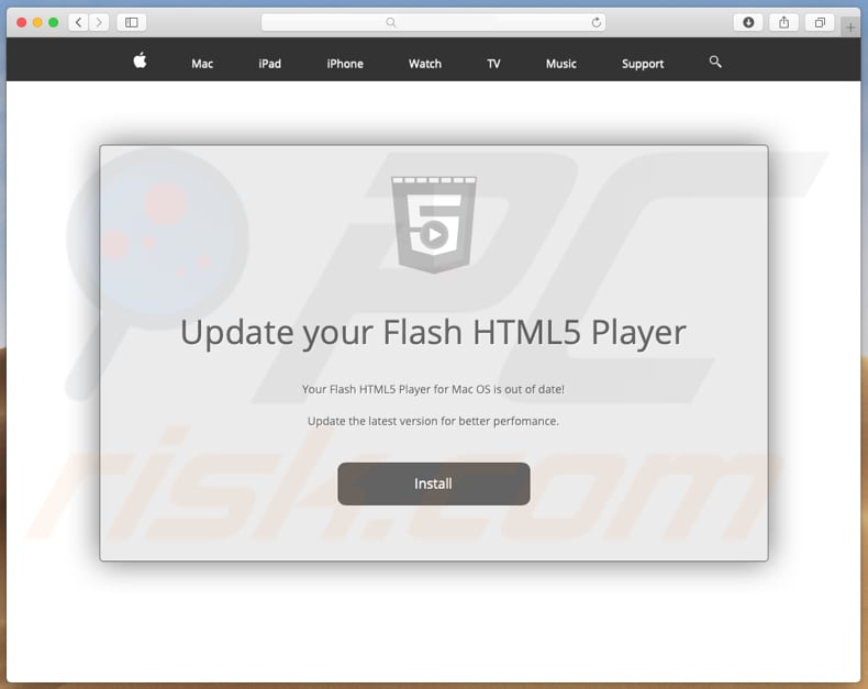 F5 Player adware