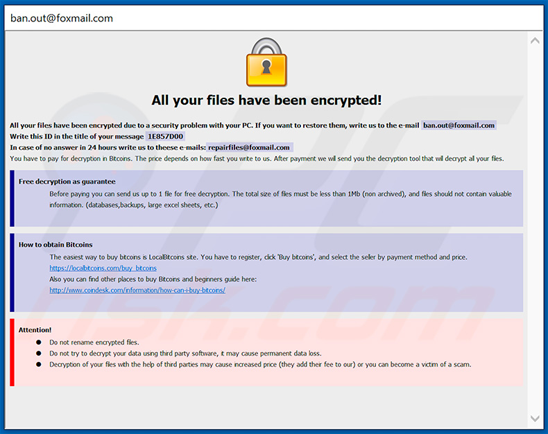 Harma decrypt instructions