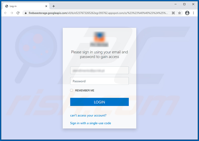 Sito Web di phishing promosso tramite e-mail di spam a tema DHL Express