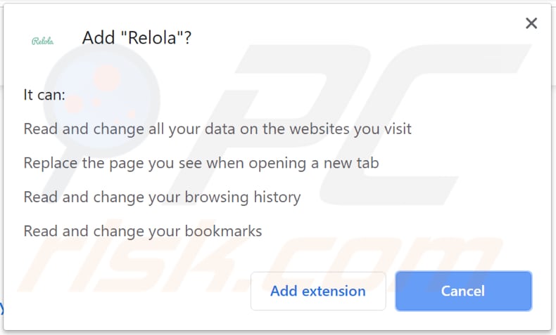 relola wants to read and change data