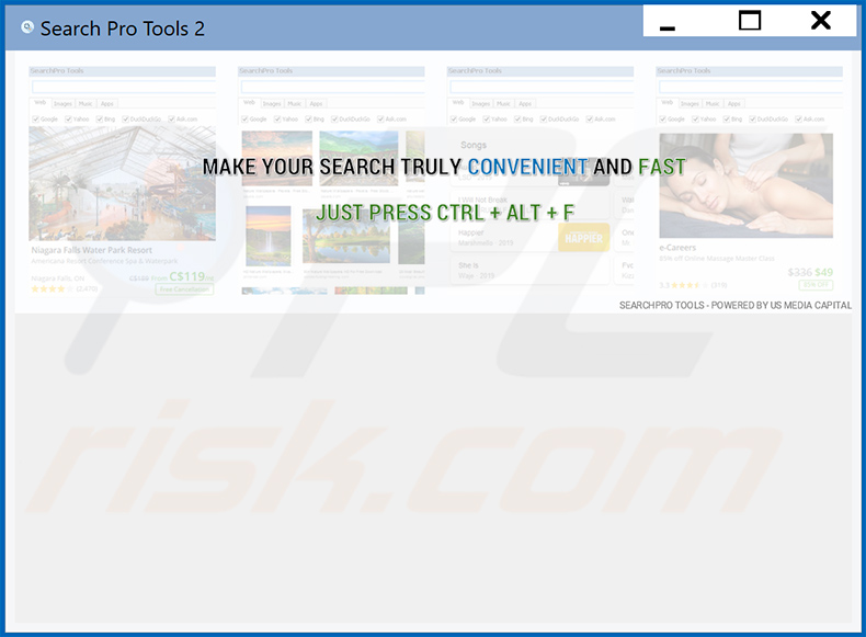SearchPro Tools adware (updated version)