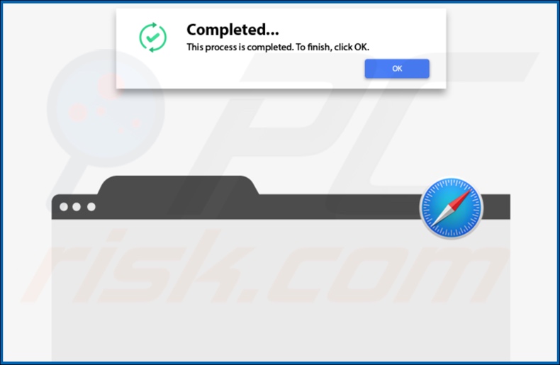 pop-up displayed once ConnectedBoost installation is done