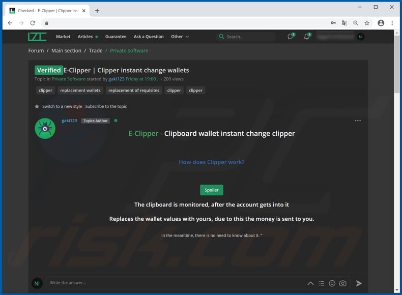 Il malware E-Clipper viene promosso online