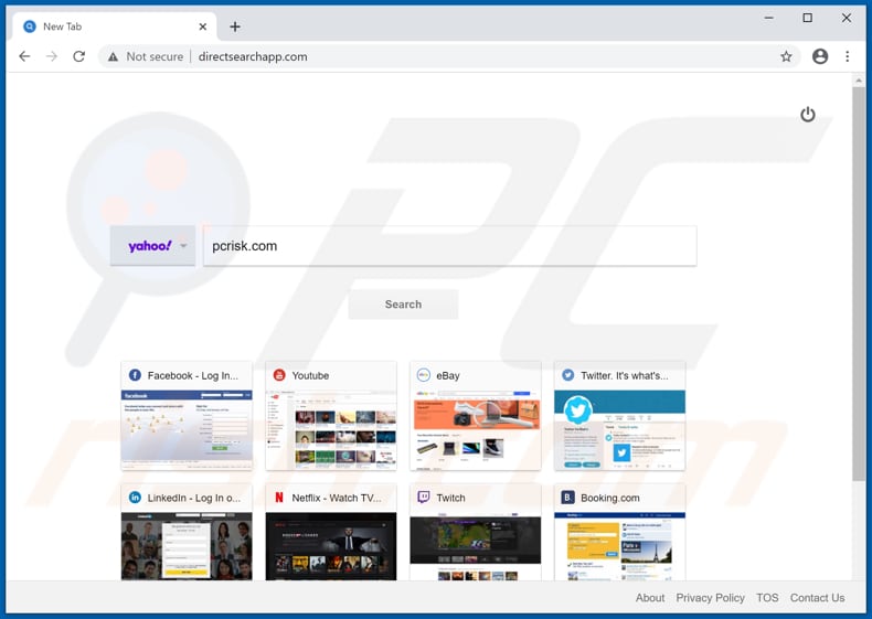 directsearchapp.com browser hijacker