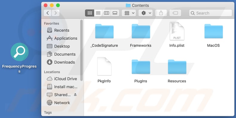 frequencyprogress contents folder