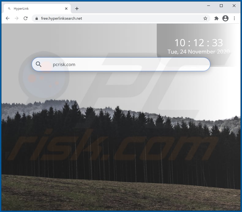 free.hyperlinksearch.net browser hijacker
