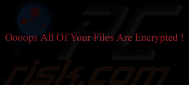 Sfondo ransomware NoCry