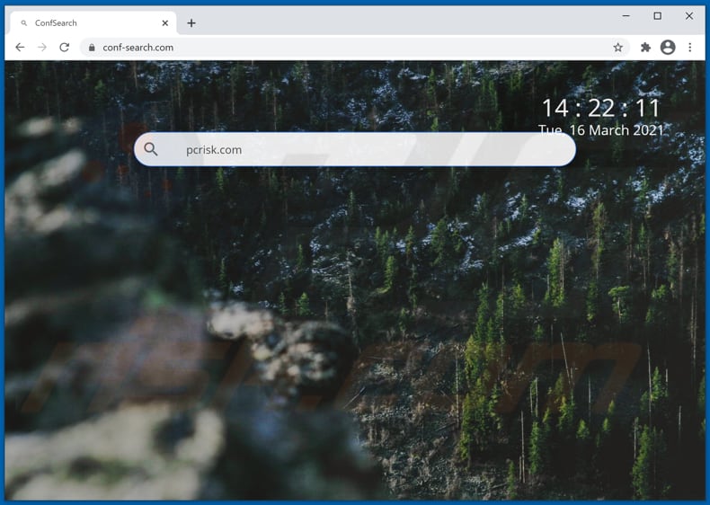 conf-search.com browser hijacker