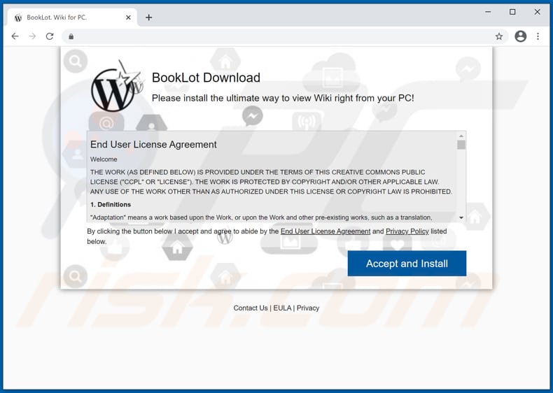 Il sito web da cui scaricare BookLot