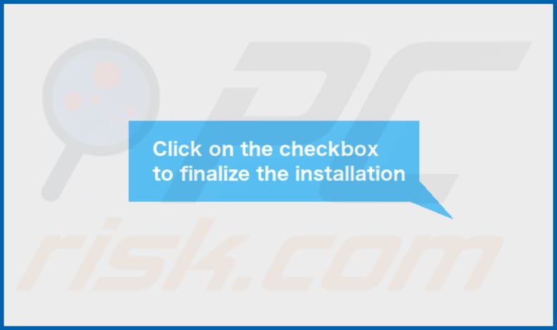 pop-up adware flexiblesector visualizzato al termine dell'installazione