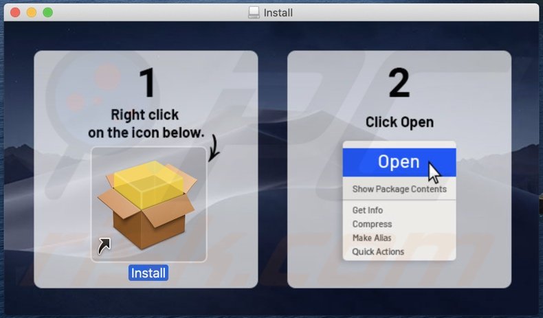 Screenshot del programma di installazione utilizzato per distribuire BufferRecord (primo passaggio di installazione)