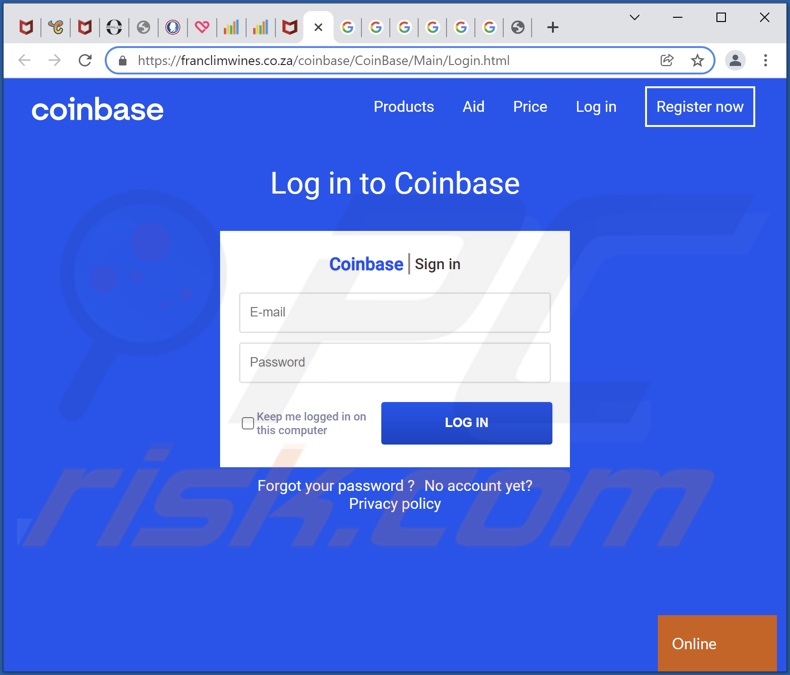 Coinbase truffa