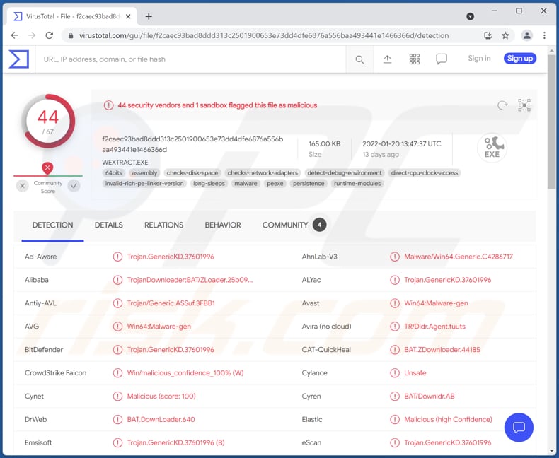 BATLOADER malware