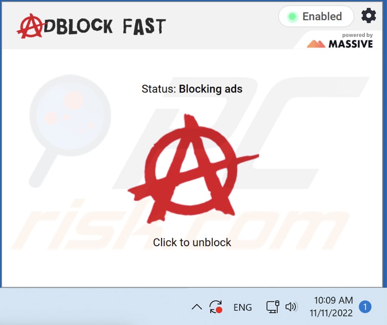 Adblock Fast adware