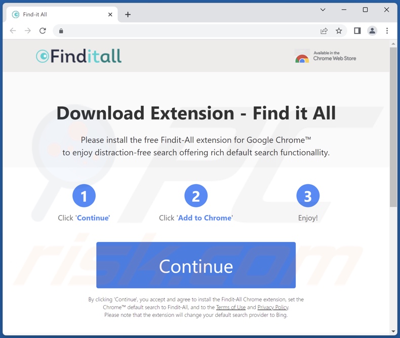 Sito promozionale 