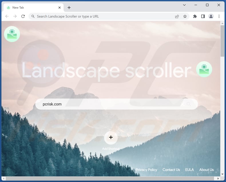dirottatore del browser search.landscapescroller.net