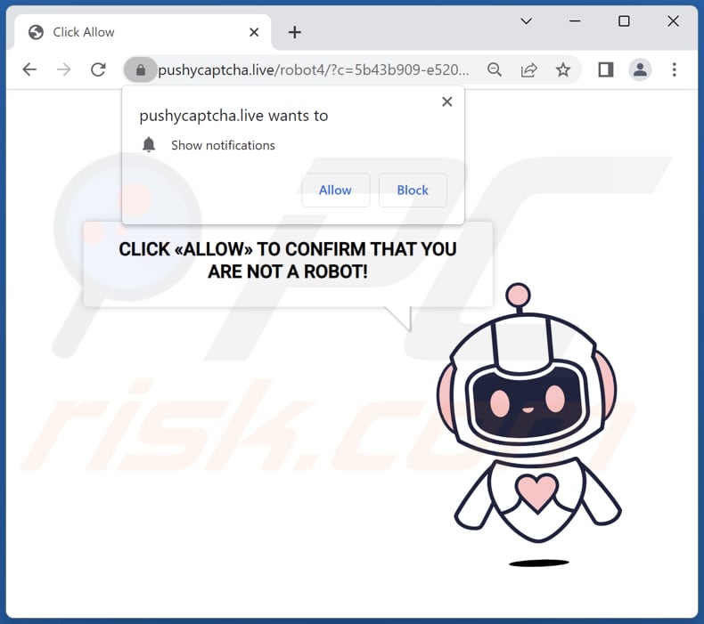 pushycaptcha[.]live annunci