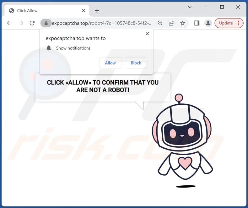 expocaptcha[.]top annunci