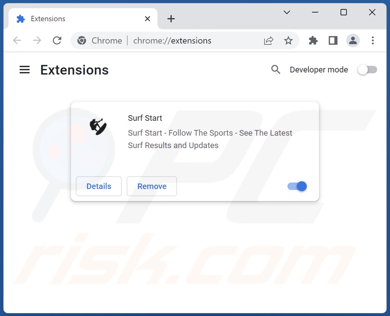 Rimozione delle estensioni di Google Chrome relative a search.nstart.online