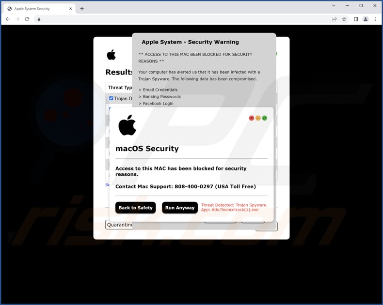 Access To This MAC Has Been Blocked truffa
