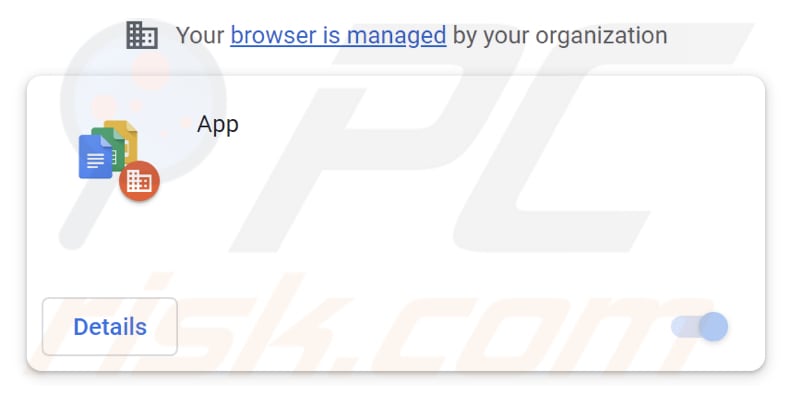 estensione App di dirottamento del browser