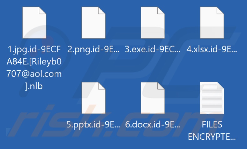 File crittografati da Nlb ransomware (estensione .nlb)