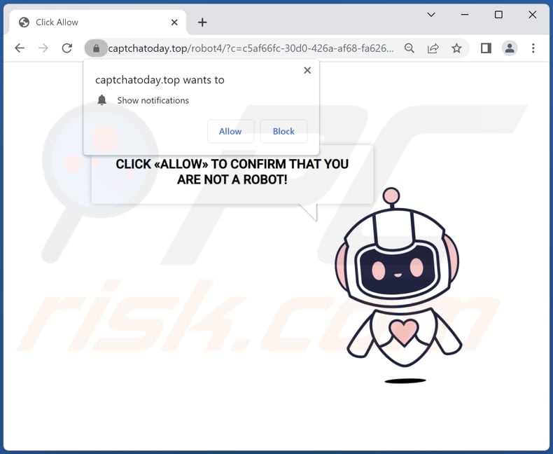 captchatoday[.]top annunci