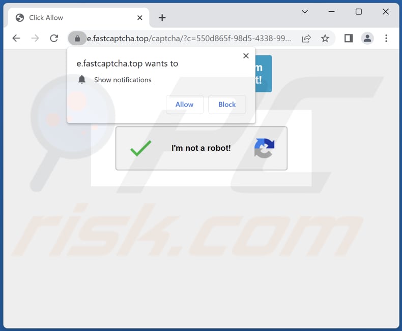 Un'altra variante di fastcaptcha[.]top