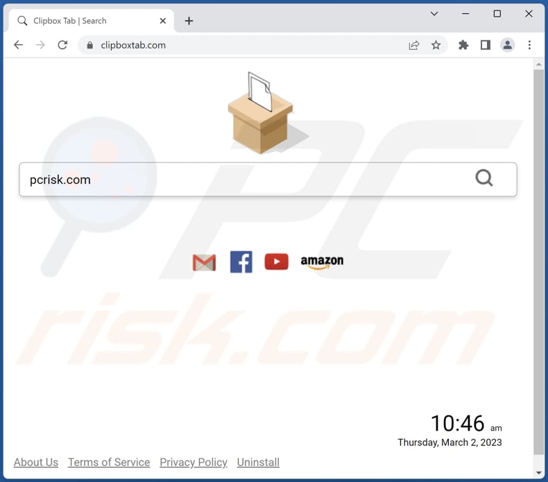 Aspetto di clipboxtab.com