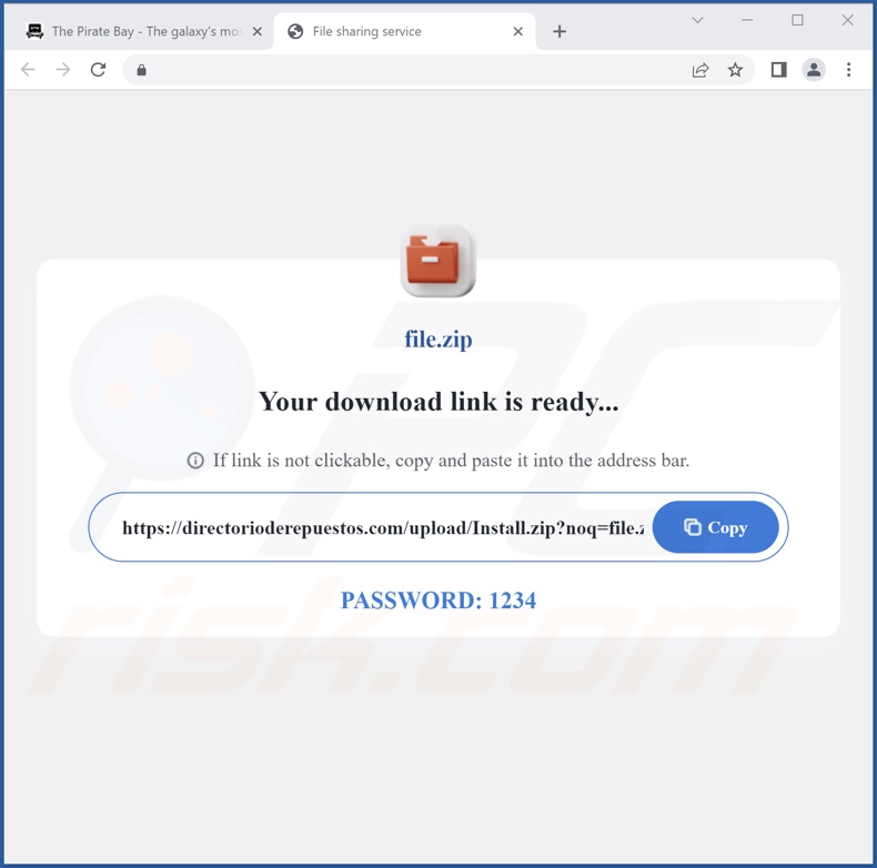 Sito Web ingannevole che promuove il dirottatore del browser COVID Dashboard