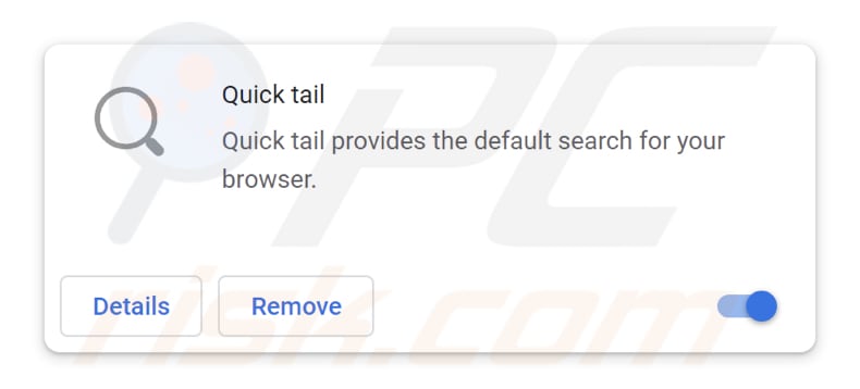 tailsearch.com browser hijacker