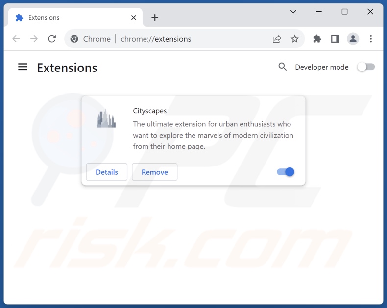 Rimozione delle estensioni di Google Chrome correlate a schcm.com