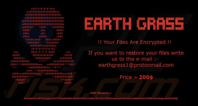 Screenshot dello sfondo del desktop di EARTH GRASS