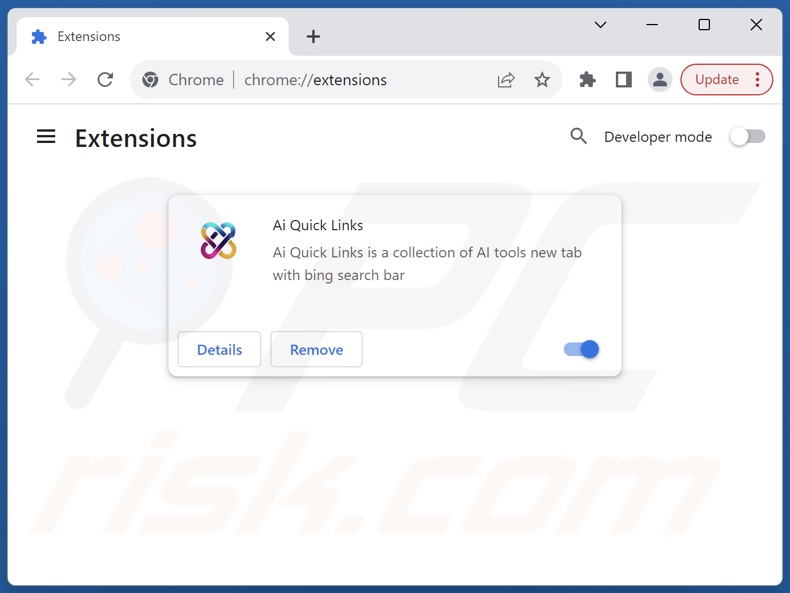 Rimozione delle estensioni non autorizzate di Google Chrome