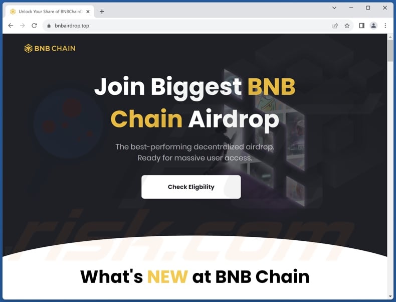 BNB Chain Airdrop truffa