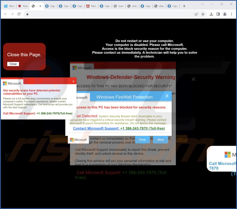 Our Security Scans Have Detected Potential Vulnerabilities truffa