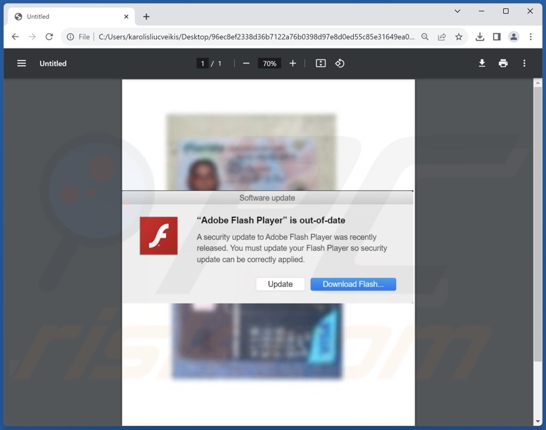 L'allegato di un'e-mail dannosa diffonde lo stealer MrAnon (Booking.pdf)
