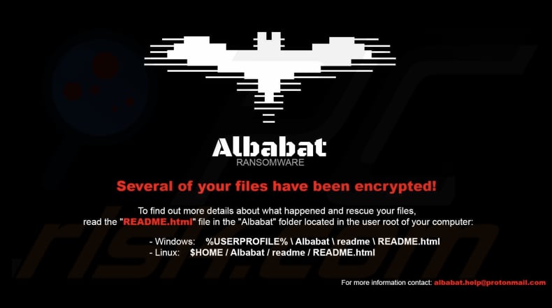 Screenshot dello sfondo del desktop di Albabat