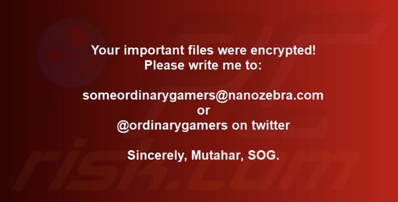 Screenshot dello sfondo del desktop di SomeOrdinaryGamers Mutahar