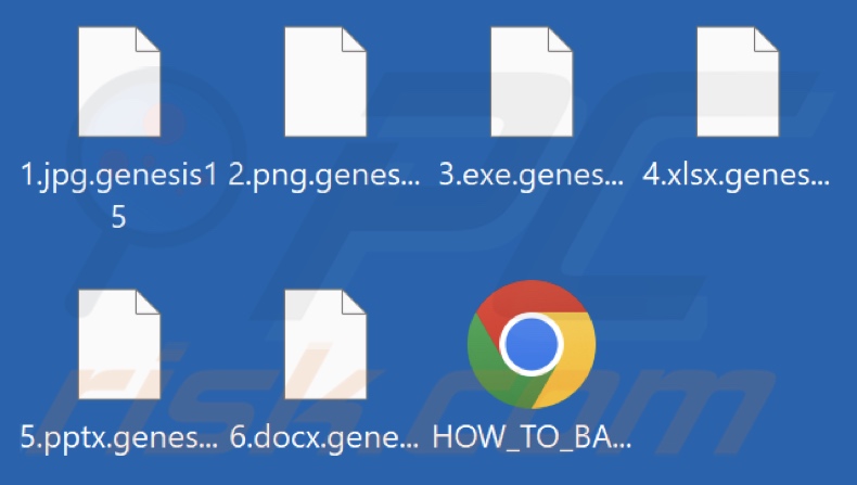 File criptati dal ransomware Genesis (MedusaLocker) (estensione .genesis15)
