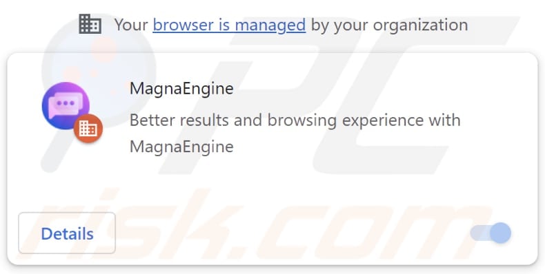 magnasearch.org dirottatore del browser