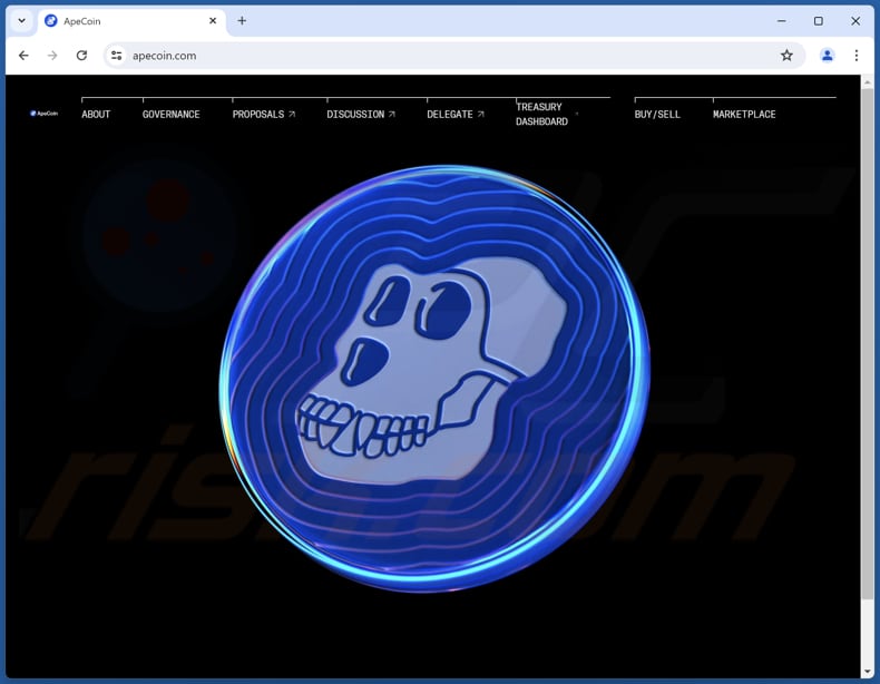 APECOIN Airdrop Truffa (apecoin.com)