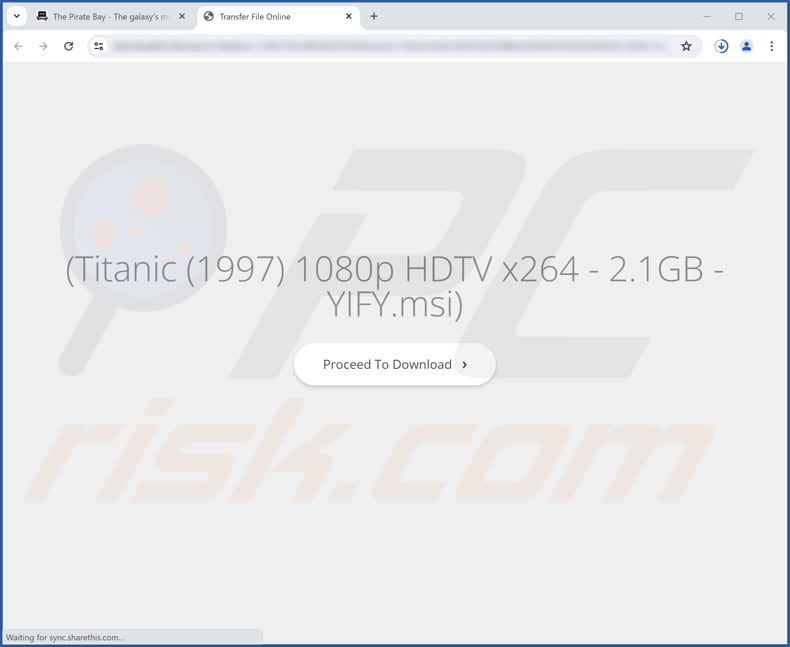 Sito web utilizzato per promuovere il dirottatore del browser FindClix